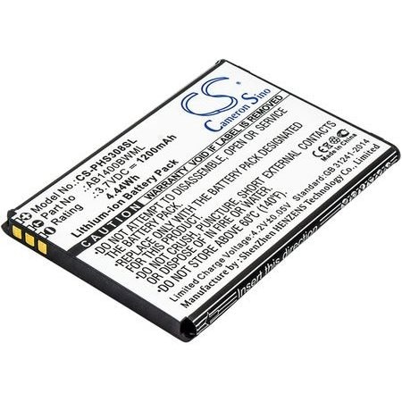 Replacement For Cameron Sino Cs-phs308sl Battery